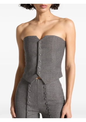 Manière De Voir Lise vest and jacket - Grey