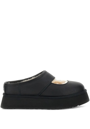 UGG Bea platform leather mules - Black