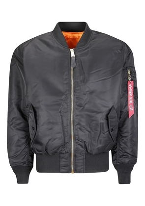 Alpha Industries MA-1 heritage zip jacket - Black
