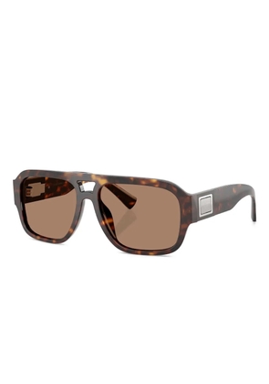 Dolce & Gabbana Eyewear tortoiseshell square sunglasses - Brown