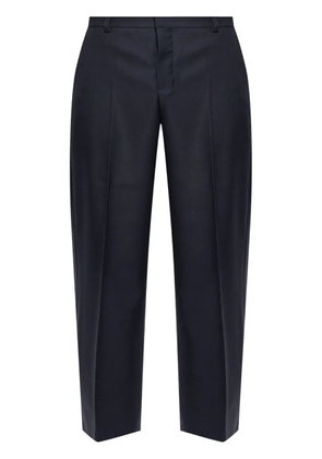 AMI Paris virgin-wool tailored trousers - Blue