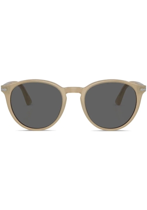 Persol round frame sunglasses - Brown