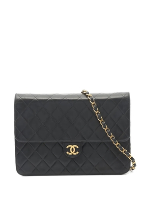 CHANEL Pre-Owned 1997-1999 Classic Flap matelasse chain-strap shoulder bag - Black