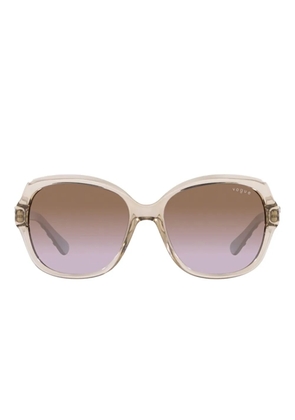Vogue Eyewear geometric sunglasses - Brown