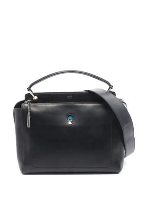 Fendi Pre-Owned 2000s Dot Com leather tote bag - Black