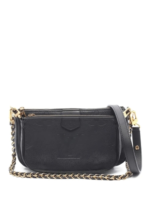 Louis Vuitton Pre-Owned 2010s monogram empreinte shoulder bag - Black