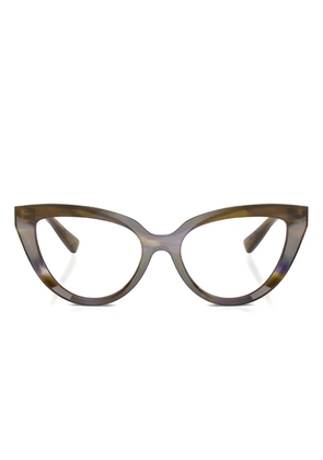 Dolce & Gabbana Eyewear cat-eye glasses - Green