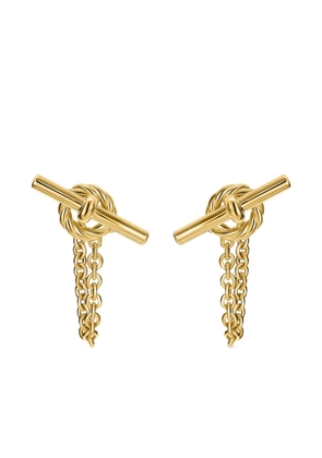 David Yurman 18K gold DY Mercer® earrings