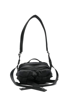 Simone Rocha woven crossbody bag - Black
