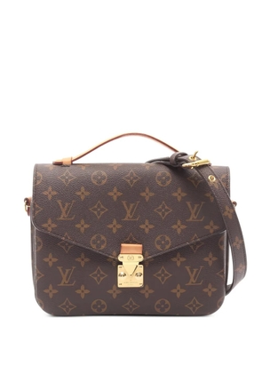 Louis Vuitton Pre-Owned 2021 Metis MM monogram shoulder bag - Brown