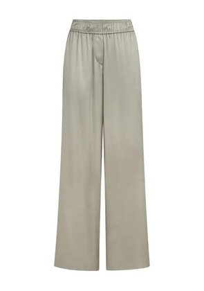Brunello Cucinelli elastic-waistband palazzo pants - Neutrals