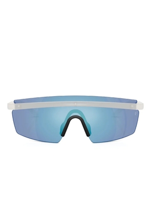 Oliver Peoples R-4 shield-frame sunglasses - White