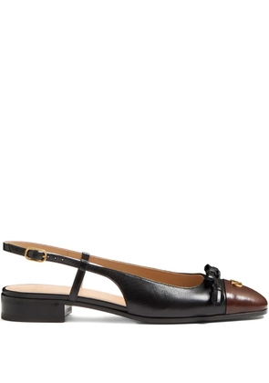 Valentino Garavani 25mm Valet du Roi slingback ballet flats - Black