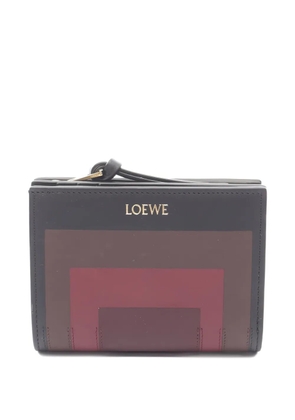 Loewe Pre-Owned x Albers 2020s bi-fold leather wallet - Black