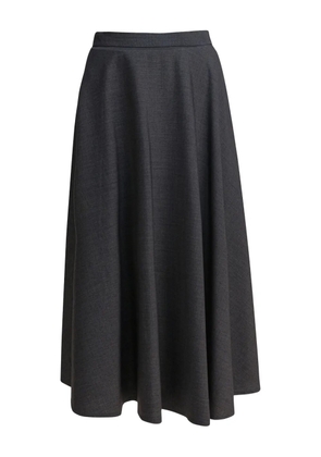 Semper tailored midi skirt - Grey
