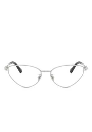 Tiffany & Co Eyewear knot-detail cat-eye glasses - Silver