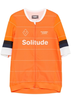 Pas Normal Studios Solitude Late Drop performance top - Orange