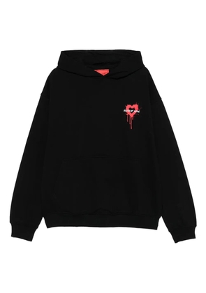 Vision Of Super Puff Print hoodie - Black
