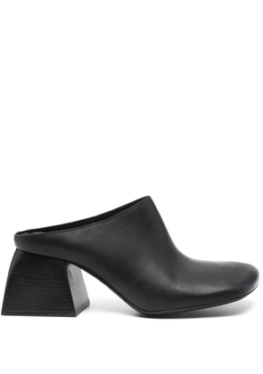 Uma Wang 60mm leather mules - Black