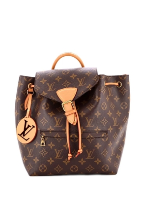 Louis Vuitton Pre-Owned Montsouris NM Monogram Canvas PM backpack - Brown