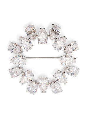 Swarovski Matrix brooch - Silver