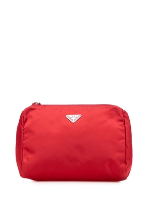 Prada Pre-Owned 2000-2013 Tessuto pouch - Red