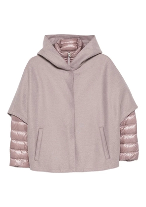 Herno hooded puffer jacket - Purple