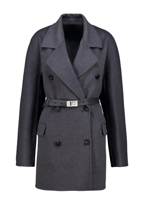Ferragamo double-breasted coat - Grey