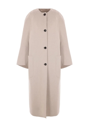 Max Mara cashmere patch-pocket coat - Neutrals