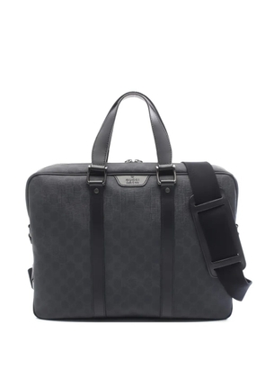 Gucci Pre-Owned 2010s GG Supreme brifecase bag - Grey