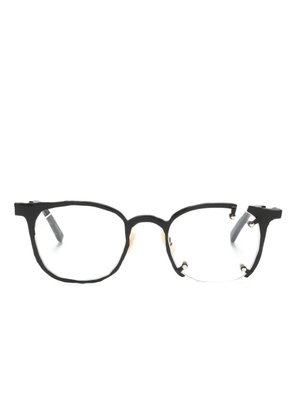 MASAHIROMARUYAMA round-frame glasses - Black