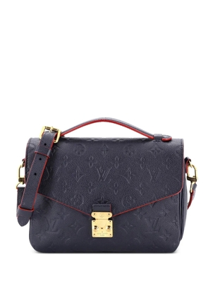 Louis Vuitton Pre-Owned Pochette Metis Monogram Empreinte Leather crossbody bag - Blue