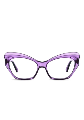 Kirk & Kirk cat-eye glasses - Purple