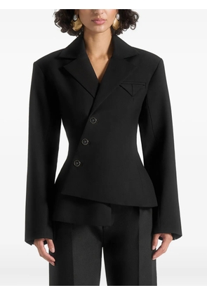 Manière De Voir Thalia asymmetric double-breasted blazer - Black