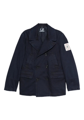 C.P. Company double-breasted denim blazer - Blue
