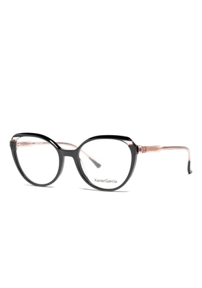 Xavier Garcia Design Marla cat-eye glasses - Black