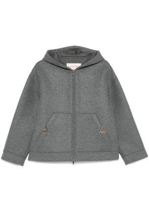 Valentino Garavani VLogo oversized jacket - Grey