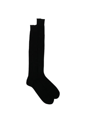 Zegna logo-print socks - Black