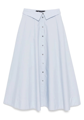 Karl Lagerfeld poplin skirt - Blue