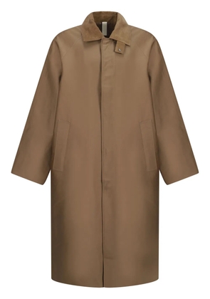 Sunflower Raglan parka coat - Brown