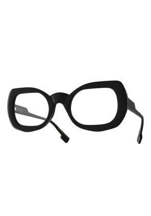 Gamine oversize-frame glasses - Black