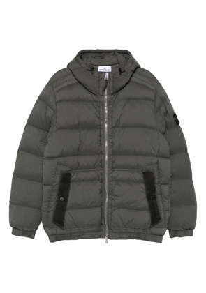 Stone Island Seamless Tunnel hooded puffer jacket - Grey