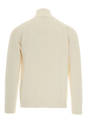 Paolo Pecora high-neck raglan-sleeve sweater - White