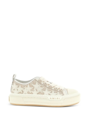 AMIRI monogram star court sneakers - Neutrals