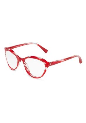Alain Mikli cat-eye glasses - Red