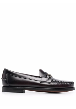 Sebago horsebit-detail leather loafers - Red
