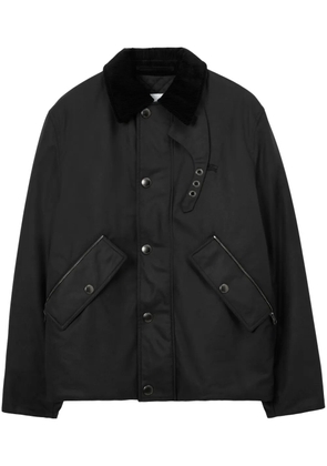 Burberry Equestrian Knight single-breasted jacket - Black