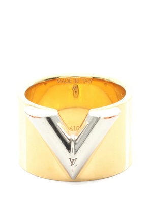 Louis Vuitton Pre-Owned 2019 Essential V ring - Gold