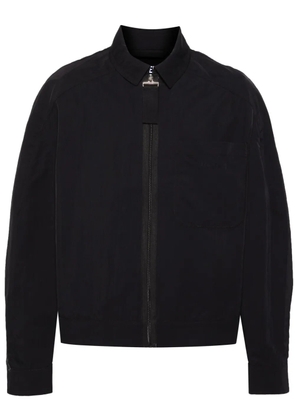 Jacquemus zip-front utility jacket - Black