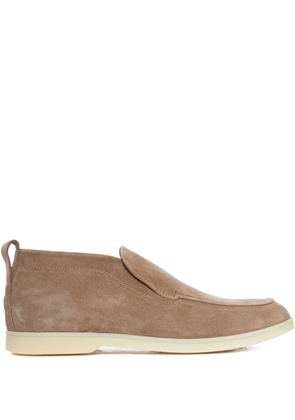Henderson Baracco suede slip-on sneakers - Neutrals